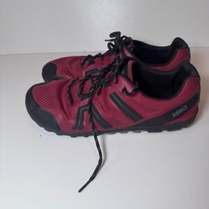 Xero Shoes Mesa Trail Men's Barefoot Trail Runner Red Black US‎ 11.5 Zero Drop